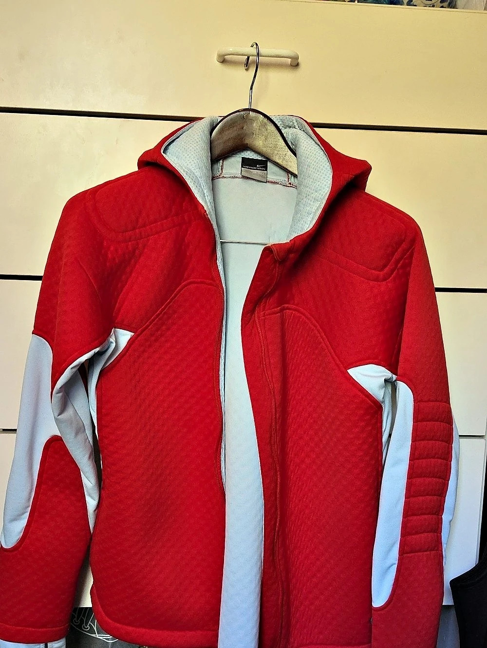 Nike Sphere Thermal Red White Thermal Jacket Size Small